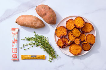 Meal Shortcut | Maple Mustard Brown Butter Sweet Potatoes