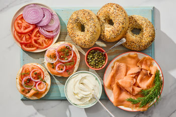 Meal Shortcut | Everything Bagels & Lox, 4 portions