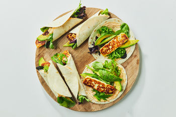 Haloumi, Avo & Aioli Wrap Kit, Serves 2