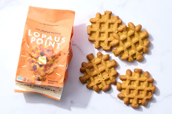 Pumpkin Spice Waffles, 4 portions