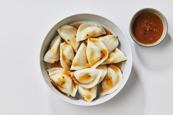 Asian Greens Dumplings & Japanese Sauce Kit, Serves 2