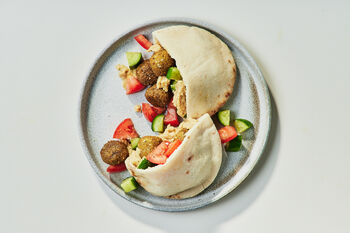 Falafel & Hummus Pita Kit, Serves 2