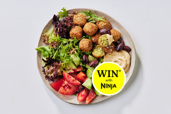 Easy to Air Fry Falafel Mezze Plate Kit, Serves 2