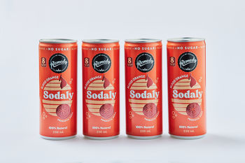 Remedy Blood Orange Sodaly, 4x250ml