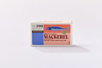 The Stock Merchant Wild Caught Mackerel, 120g