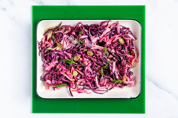 1–2–3 Mix & Match: Rode coleslaw met appel en dille (2 porties)