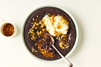 DIY Bake | Choc-Peanut Fudgy Pudding, Serves 6