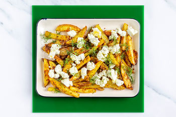 1–2–3 Mix & Match: Ofenpommes griechische Art mit Feta (2 Port.)