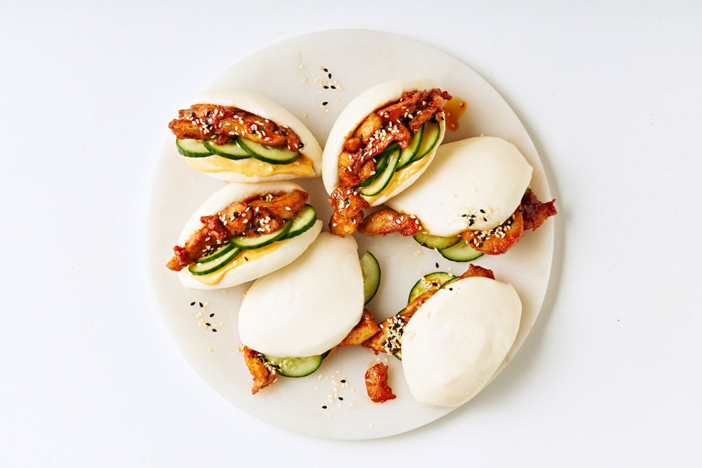 Gochujang Free-Range Chicken Bao Buns