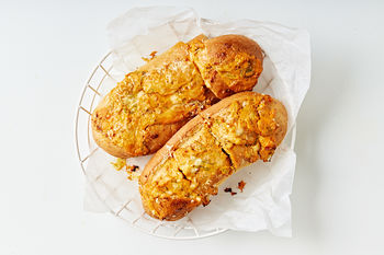 Korean Chilli-Cheese Bread, Serves 4