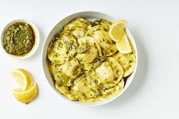 Lobster Ravioli & Basil Pesto Kit, Serves 2