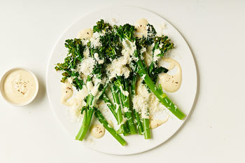 Horseradish & Parmesan Baby Broccoli Kit, Serves 2