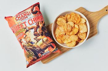 SnackaChangi Sweet Chilli Flavoured Chips, 150g