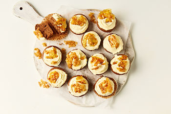 DIY Bake | Honey Macadamia Chocolate Cupcakes, Makes 12