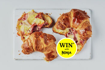 Easy to Air Fry Serrano Ham & Cheese Croissant Kit, Serves 2