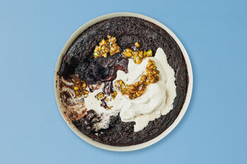 Winter Mix & Match | Fudgy Chocolate Pudding & Pistachio Caramel, Serves 6