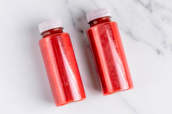 Frischer Erdbeersmoothie (2x250ml)