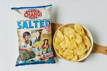 SnackaChangi Salted Potato Chips, 150g