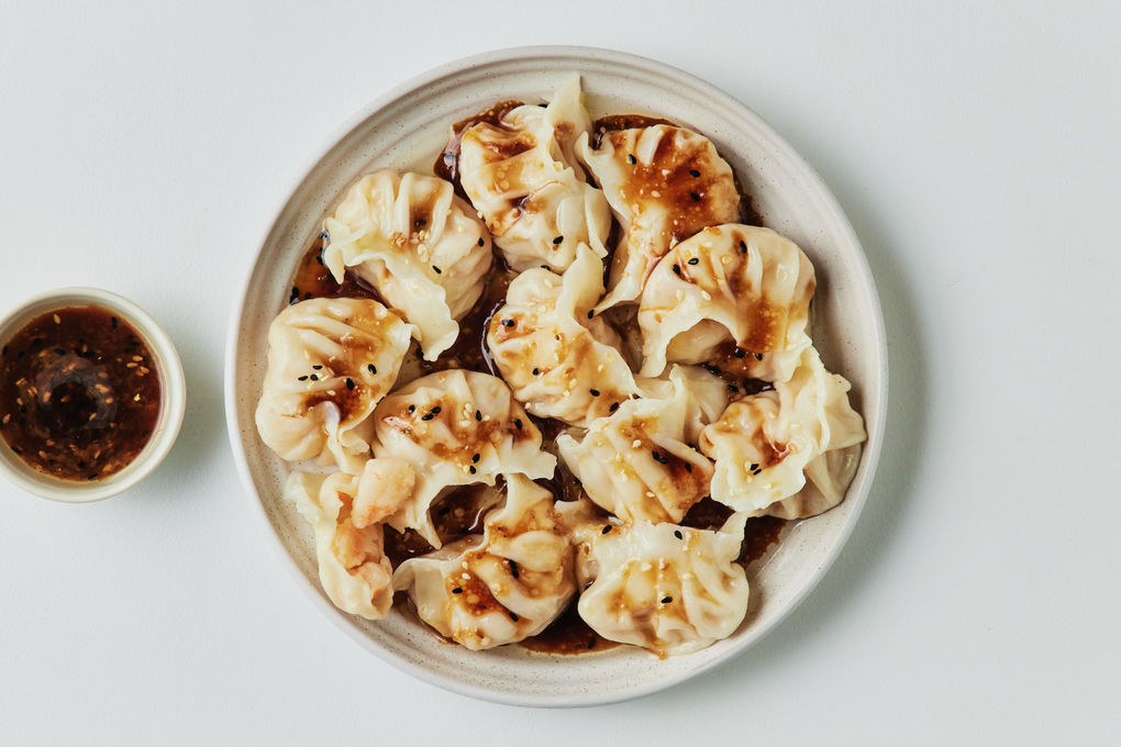 Prawn & Ginger Dumplings with Japanese Sauce Kit
