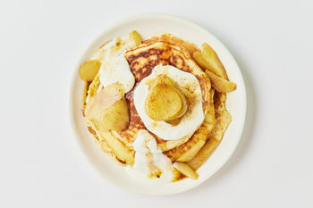 DIY Pear & Maple Pancakes, Serves 2