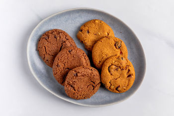 Glutenvrije choco-cranberry cookies (6x30g)