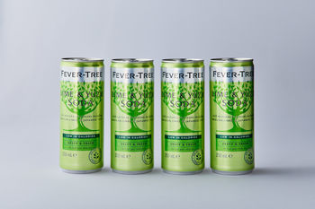 Fever-Tree Lime & Yuzu Soda, 4x250mL