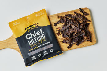 Chief Organic Beef Biltong Smoky BBQ, 90g