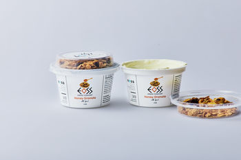 Eoss Classic Yoghurt with Honey Granola, 2x170g