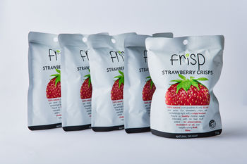 Bundle & Save $2.99 | Frisp Strawberry Crisps, 5x15g