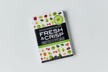 Fresh & Crisp Resealable Produce Bags Multi-size 8Pack