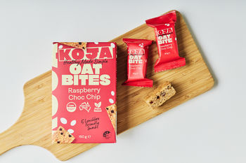 Koja Raspberry Choc Chip Oat Bites, 5x30g