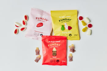 Funday Natural Sweets, 3x50g