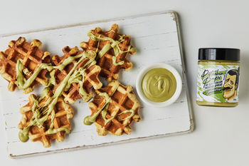 Pistachio Papi Waffle Kit, Serves 2
