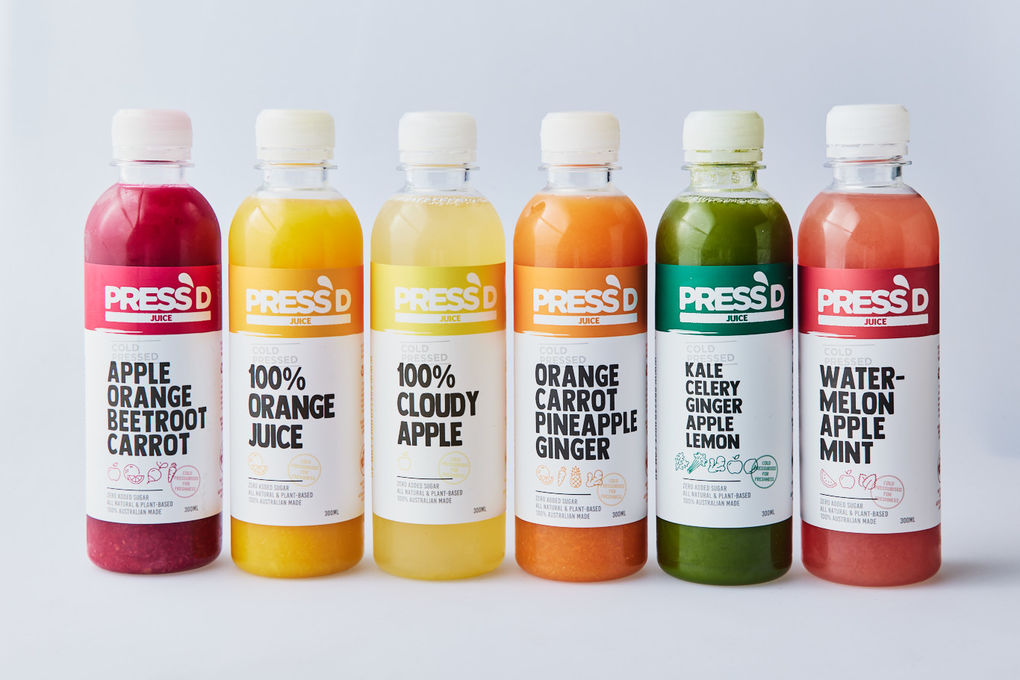 Press'd Juice Selection, 6x300mL