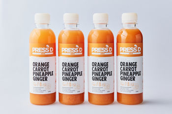 Bundle & Save $2.97 | Orange, Carrot & Pineapple Juice, 4x300mL