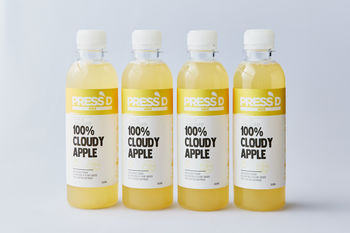 Bundle & Save $2.97 | 100% Cloudy Apple Juice, 4x300mL