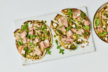 'Salumi' Mortadella & Pesto Flatbread Kit, Makes 4