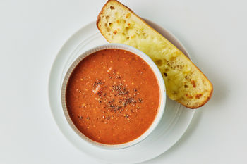 Tomato Soup & Cheesy Sourdough, Serves 2