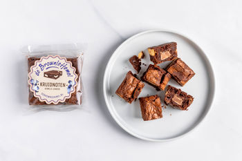 Kruidnoten brownie (100g)