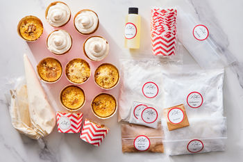 Easy Prep Baking Kit! Snickerdoodle Cupcakes, 18 cupcakes