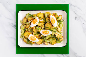 1–2–3 Mix & Match: Kartoffelsalat mit Kräutern und Ei (2 Port.)