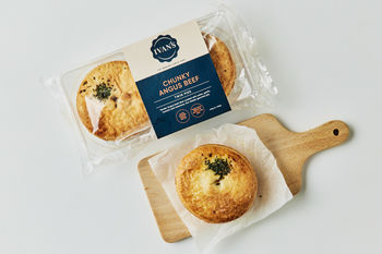 Ivan's Chunky Angus Beef Pies, 2x220g