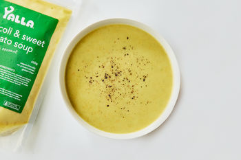 Yalla Broccoli & Sweet Potato Soup with Coconut, 650g