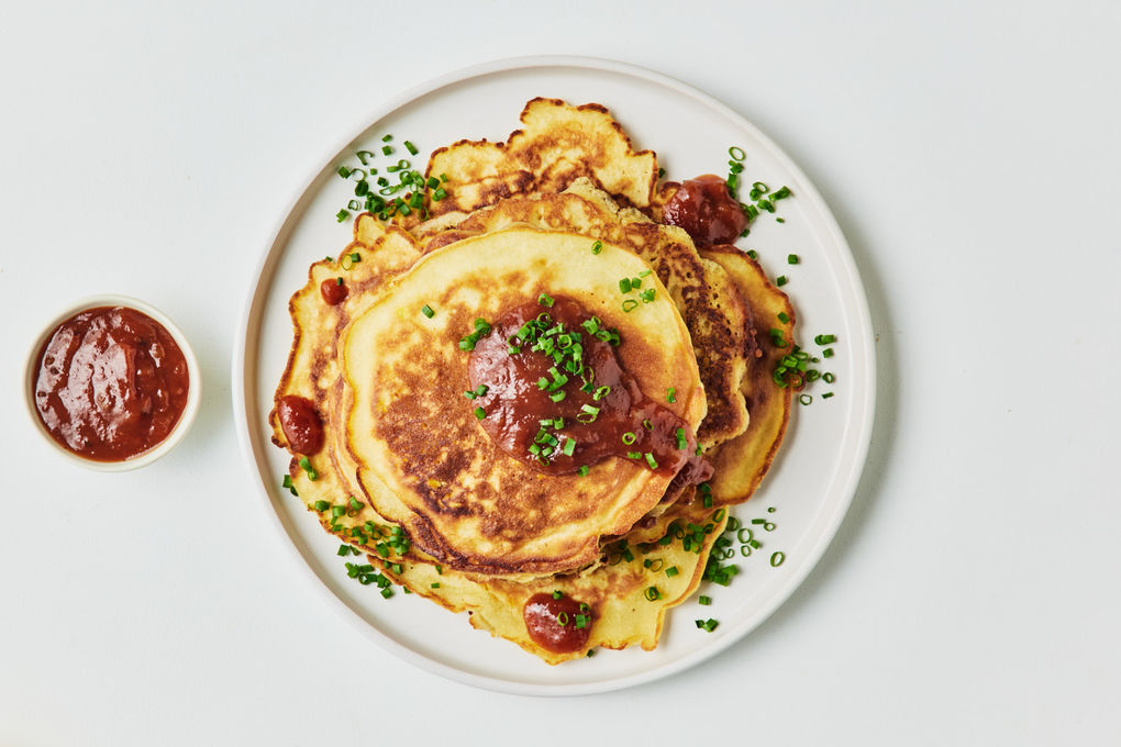 Corn Fritter & Tomato Chutney Kit