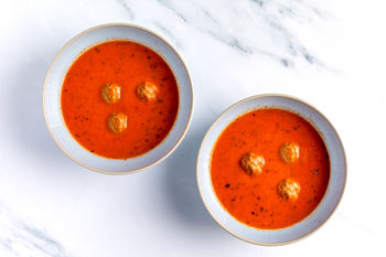 Tomatensuppe mit Hackbällchen (500ml)