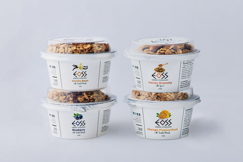 Eoss Yoghurt With Muesli and Granola Bundle, 4x170g