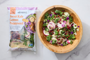 Ark Foods Sweet Kale Lemon Poppy Seed Salad Kit, 10.5 ounces 