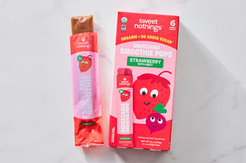 Strawberry Beet Freezable Smoothie Pop, 6 pack