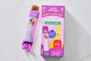 Banana Berry Freezable  Smoothie Pop, 6 pack