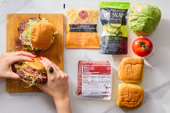 Meal Shortcut | Double Smash Cheeseburger, 2 portions